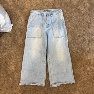 Just USA Light Blue Flare & Wide Leg Jeans